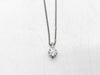 D0.332ct Pt900/Pt850 1.8g Necklace 