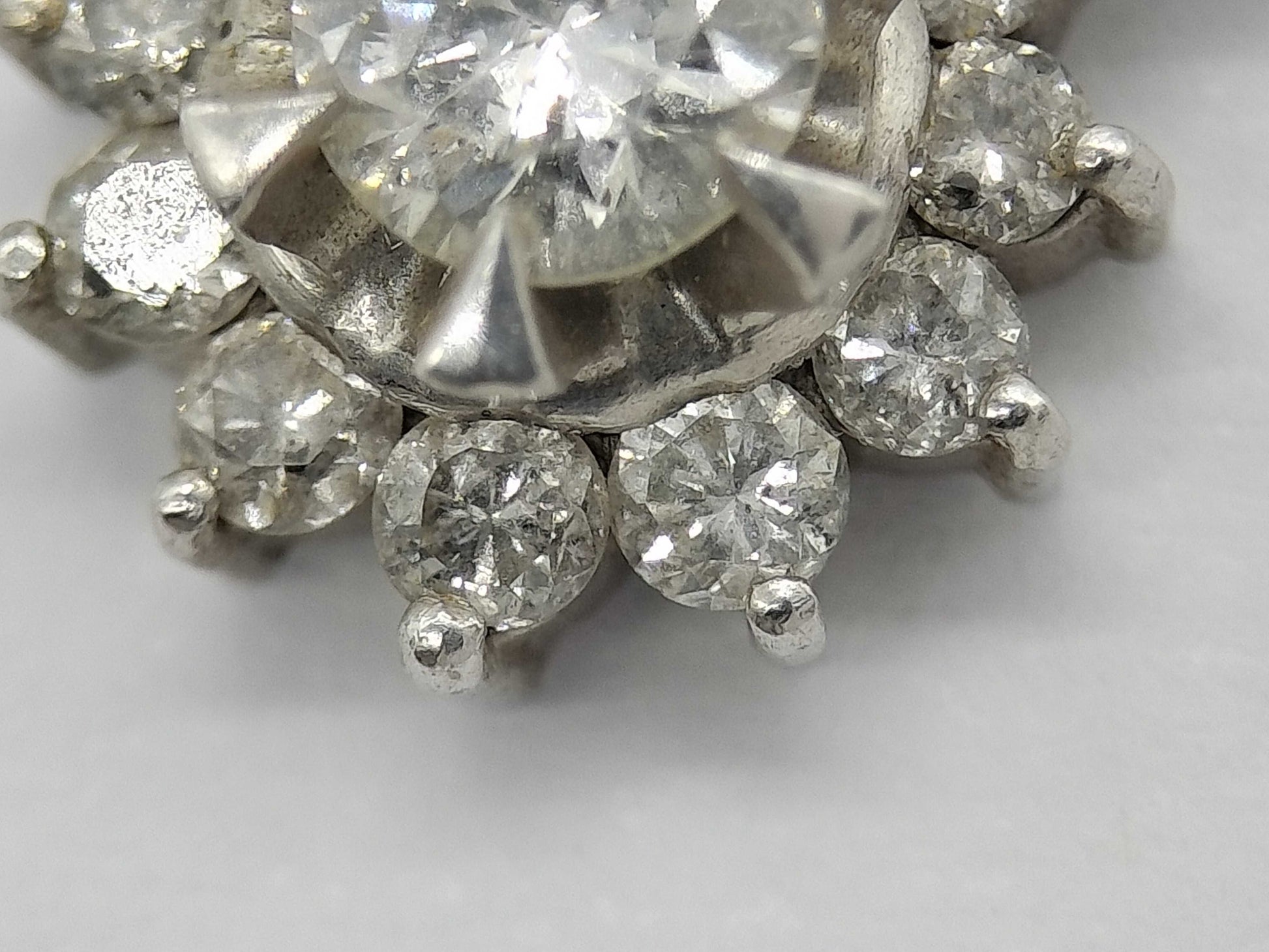 D0.25ct FD0.25ct Pt900/Pt850 4.2g Necklace 