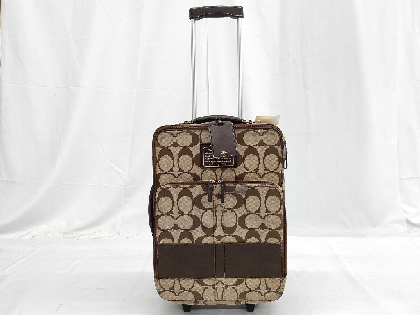 COACH Signature F77020 Carry Case Carry Bag