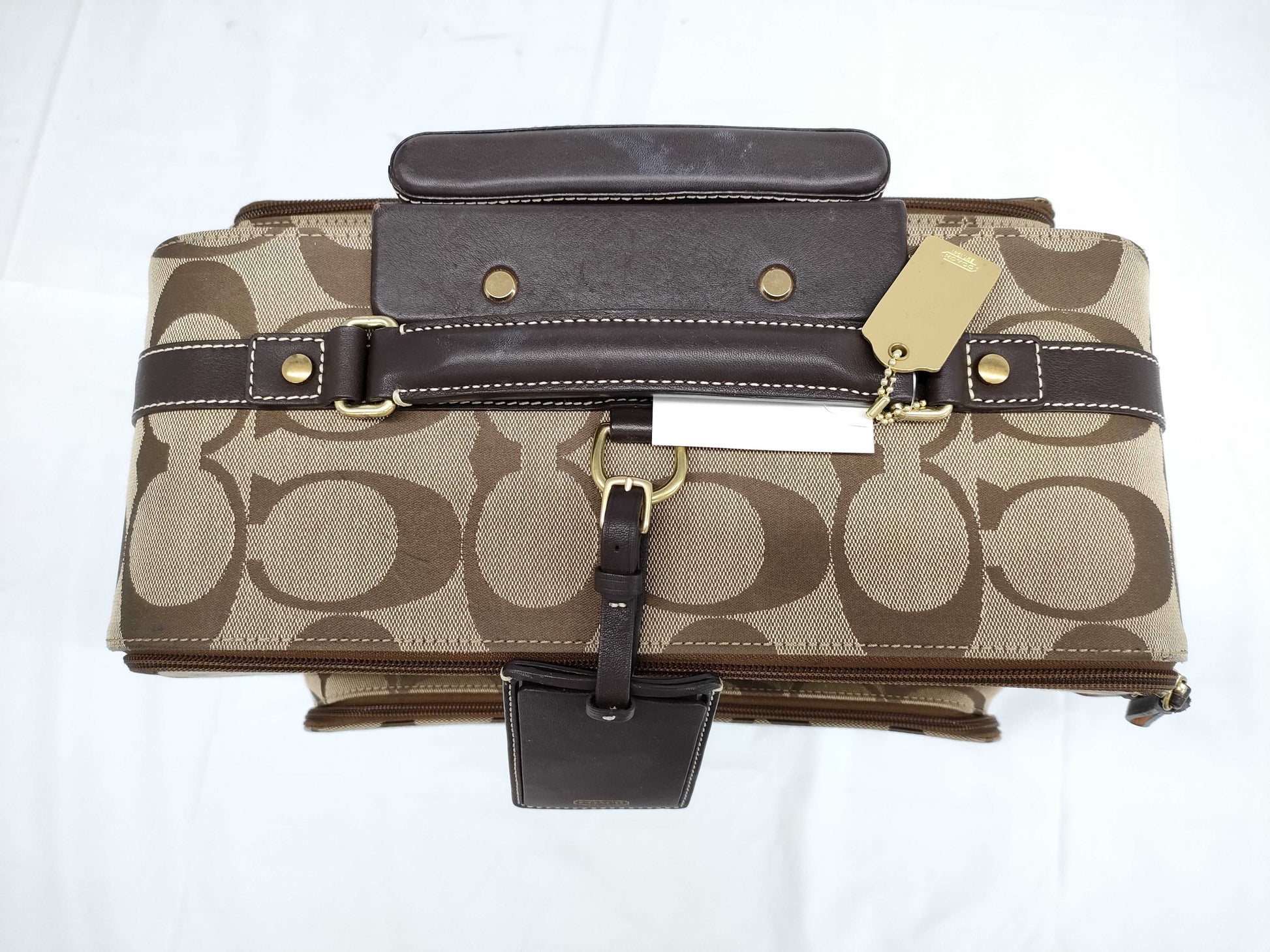 COACH Signature F77020 Carry Case Carry Bag