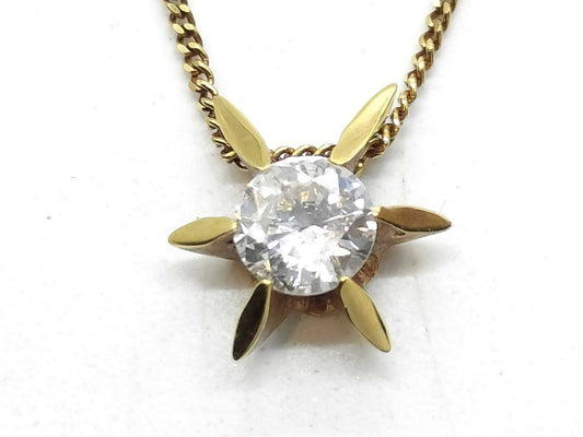 D0.27ct 750 1.8g Necklace 