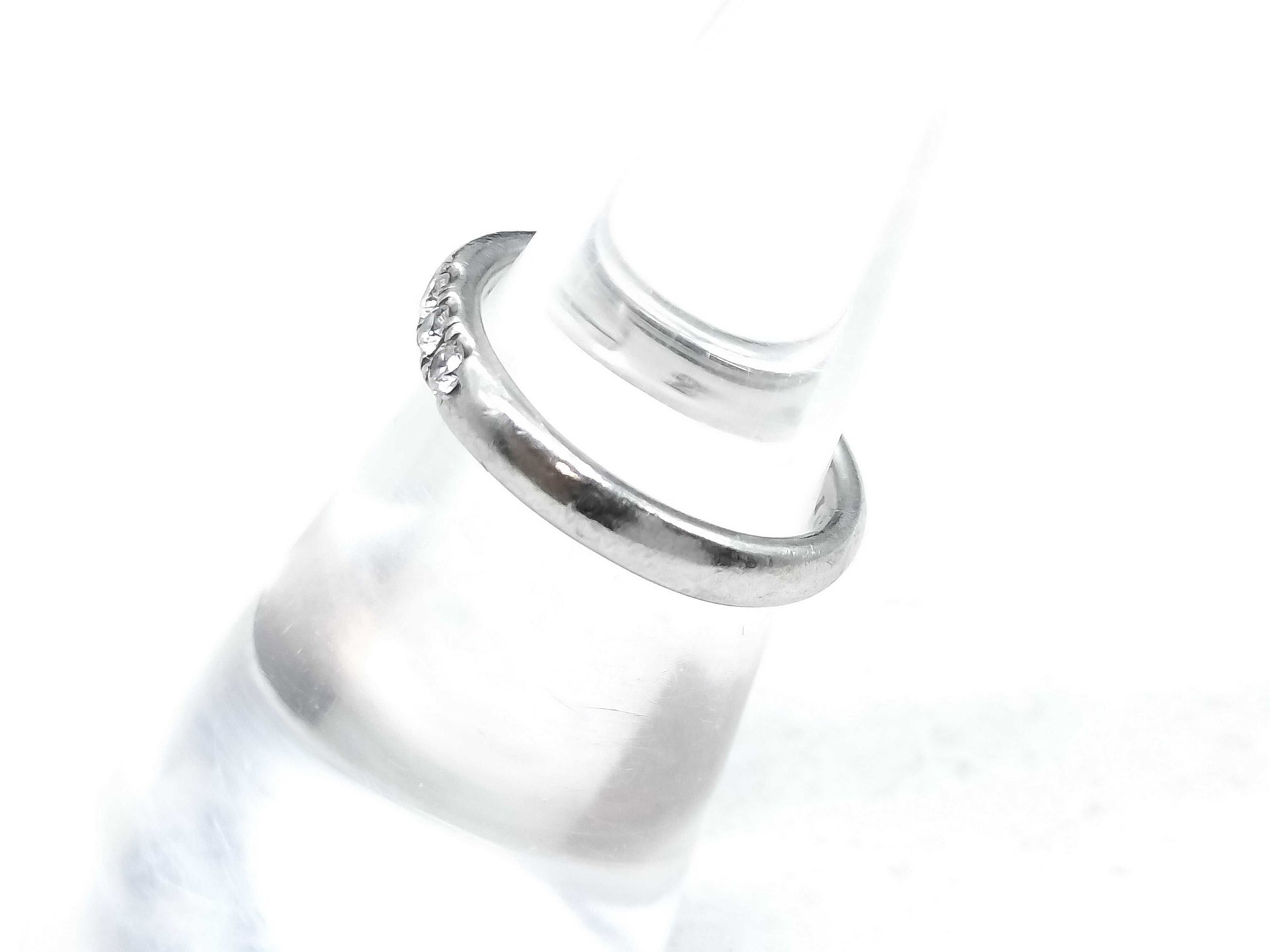 4℃ Diamond Pt950 4.3g Ring 