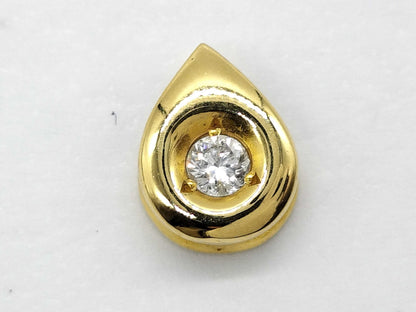 D0.10ct K18 0.9g Pendant Top 
