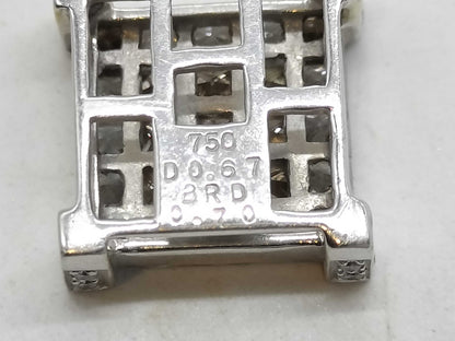 BD 0.70ct D 0.67ct 750 2.2g Pendant Top 