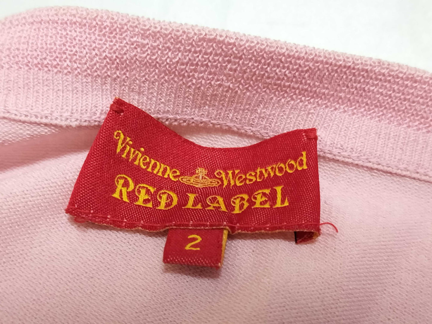Vivienne Westwood □ Vivienne Red Knit Cardigan Size 2 Cardigan
