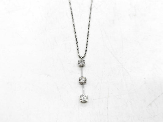 D0.50ct Pt850 2.7g Necklace 