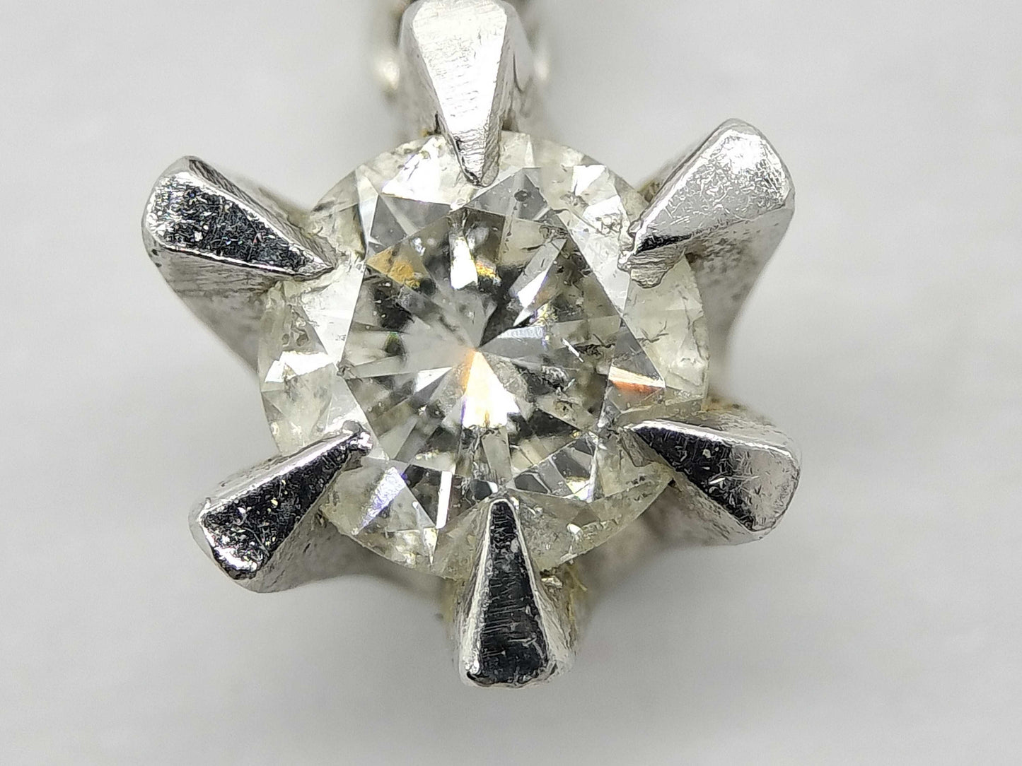 D0.43ct Pt900 1.5g Pendant Top 