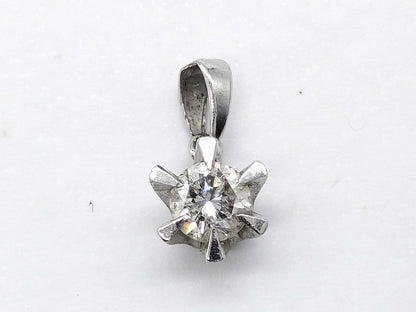 D0.43ct Pt900 1.5g Pendant Top 