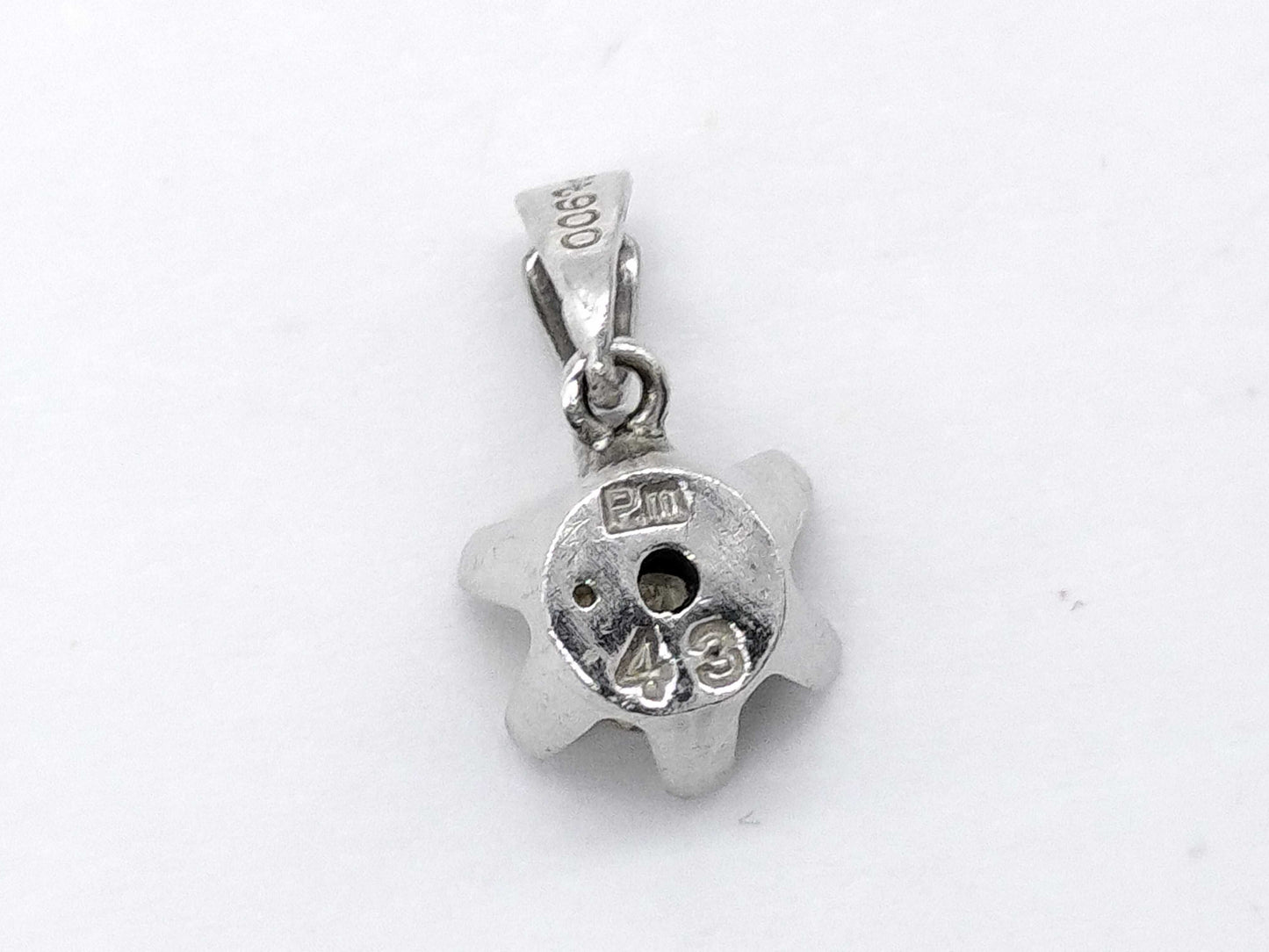 D0.43ct Pt900 1.5g Pendant Top 