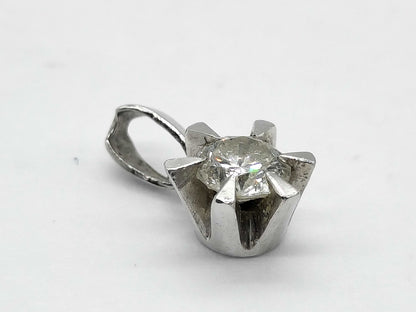 D0.43ct Pt900 1.5g Pendant Top 