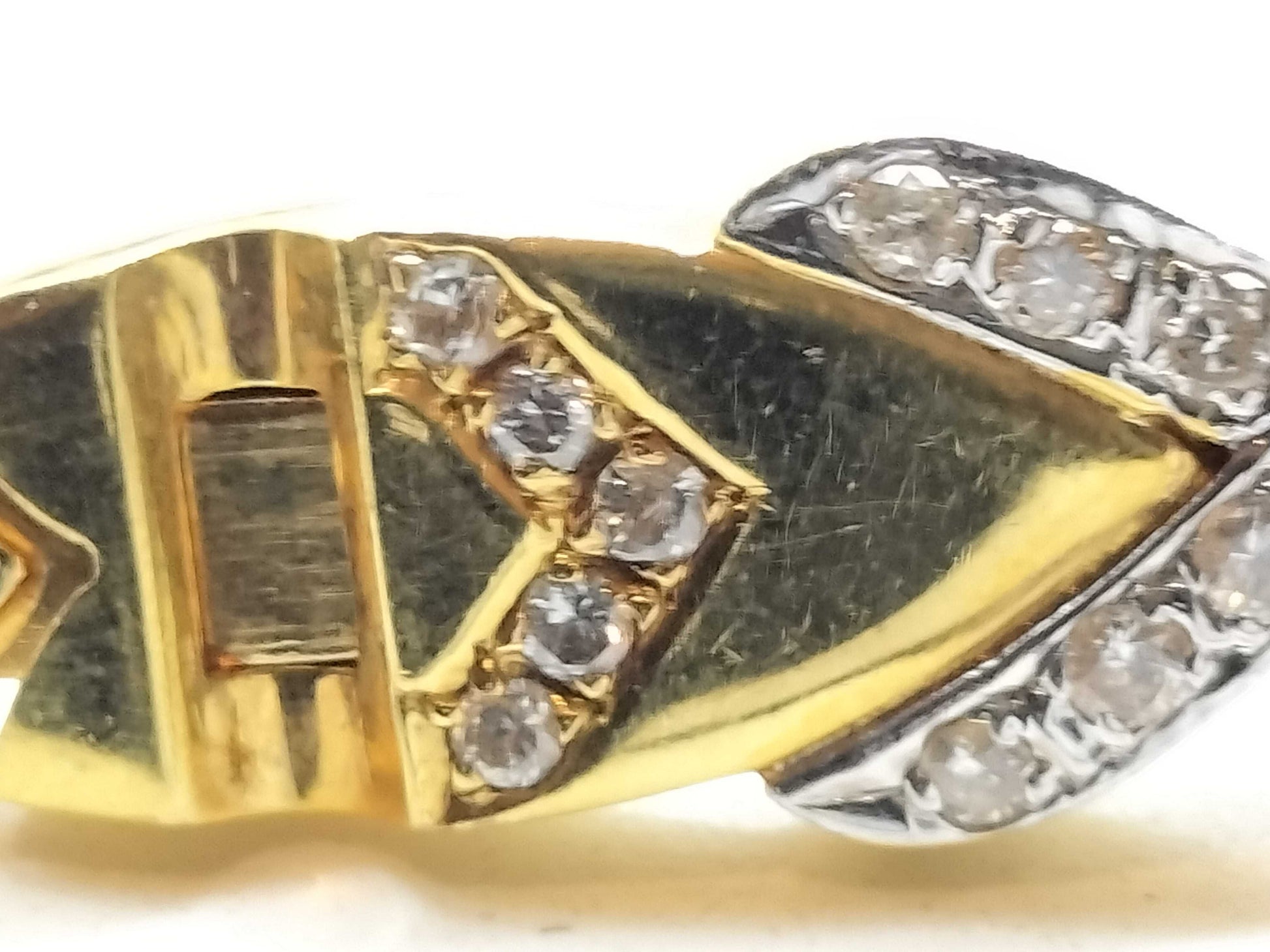 D0.42ct K18 27.0g Bracelet/Bangle 