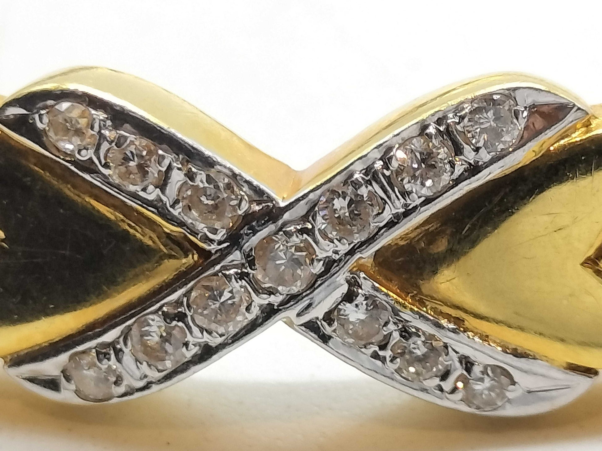 D0.42ct K18 27.0g Bracelet/Bangle 