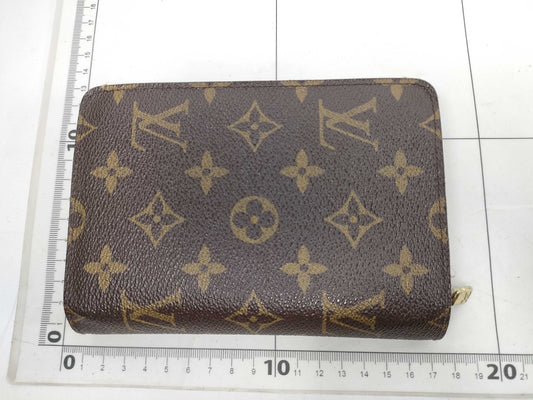LOUIS VUITTON Monogram Porto Papie Zip Bi-Fold Wallet M61207 Wallet