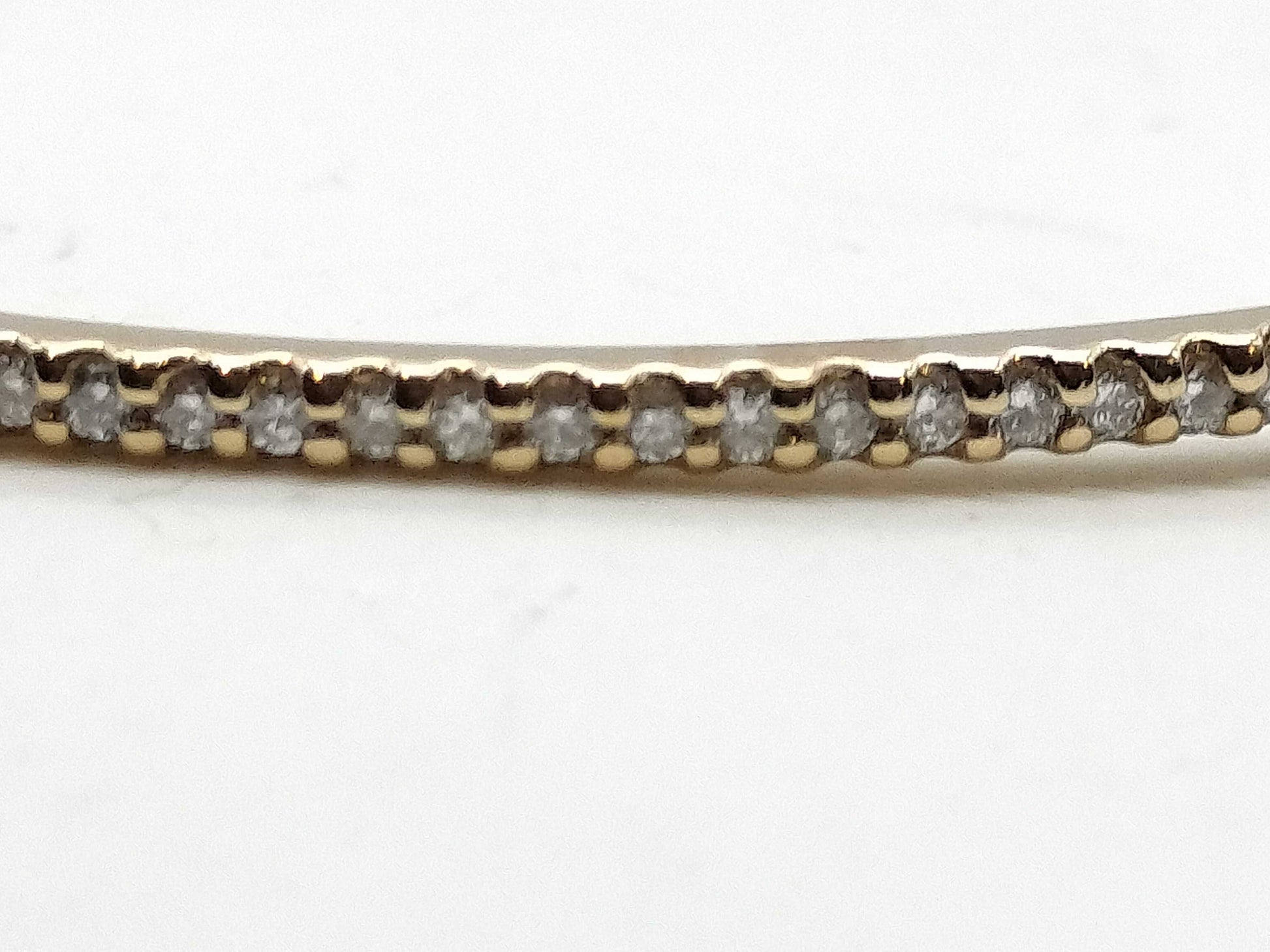 D0.35ct K18 8.0g Bracelet/Bangle 