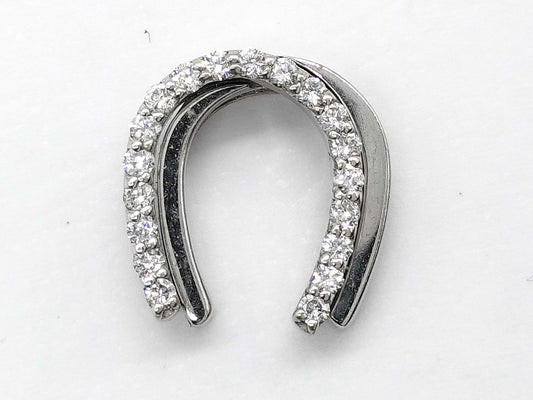 D0.21ct K18WG 2.0g Pendant Top 