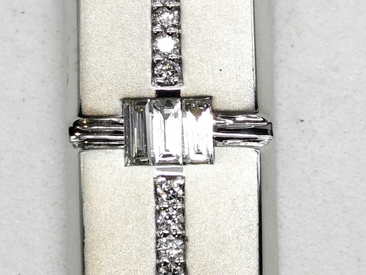 D0.20ct Pt950 5.3g Pendant Top 