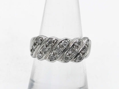 D0.55ct Pt900 5.7g Ring 