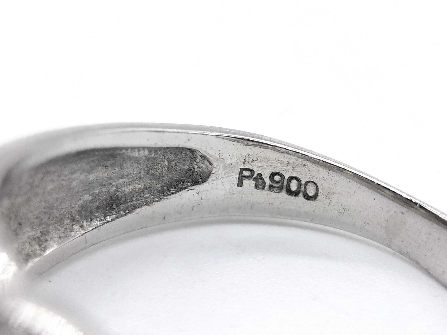 D0.55ct Pt900 5.7g Ring 