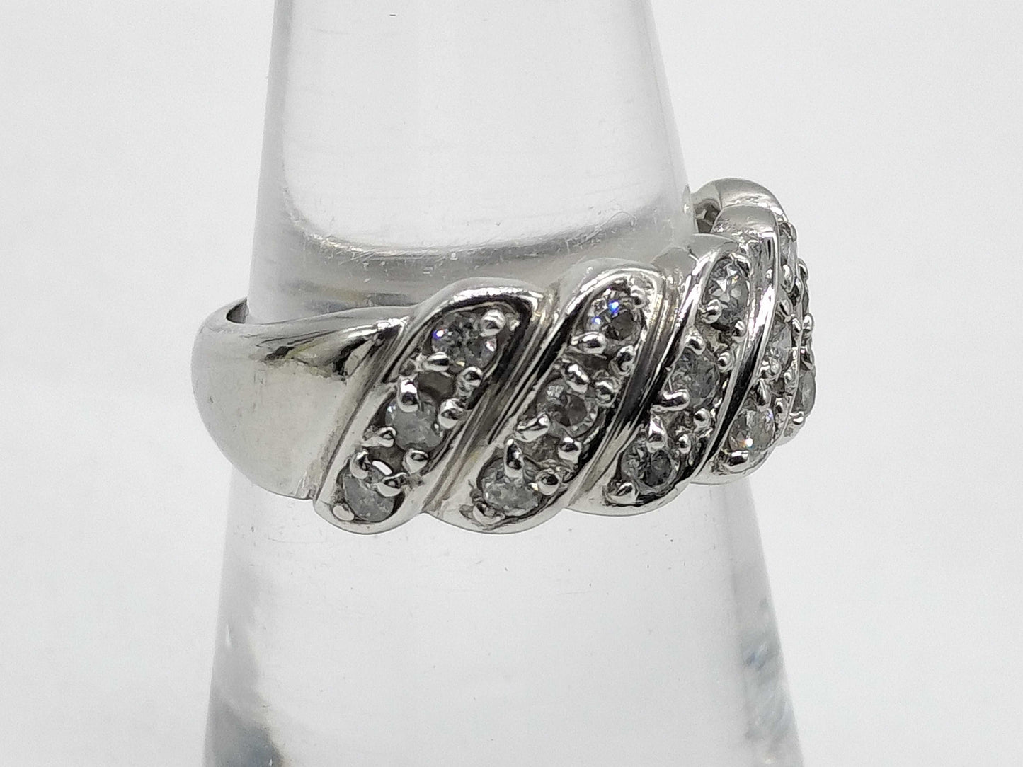 D0.55ct Pt900 5.7g Ring 