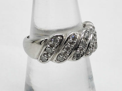 D0.55ct Pt900 5.7g Ring 