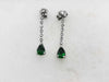 G0.47ct D0.13ct / G0.48ct D0.13ct Pt900 2.2g Earrings 