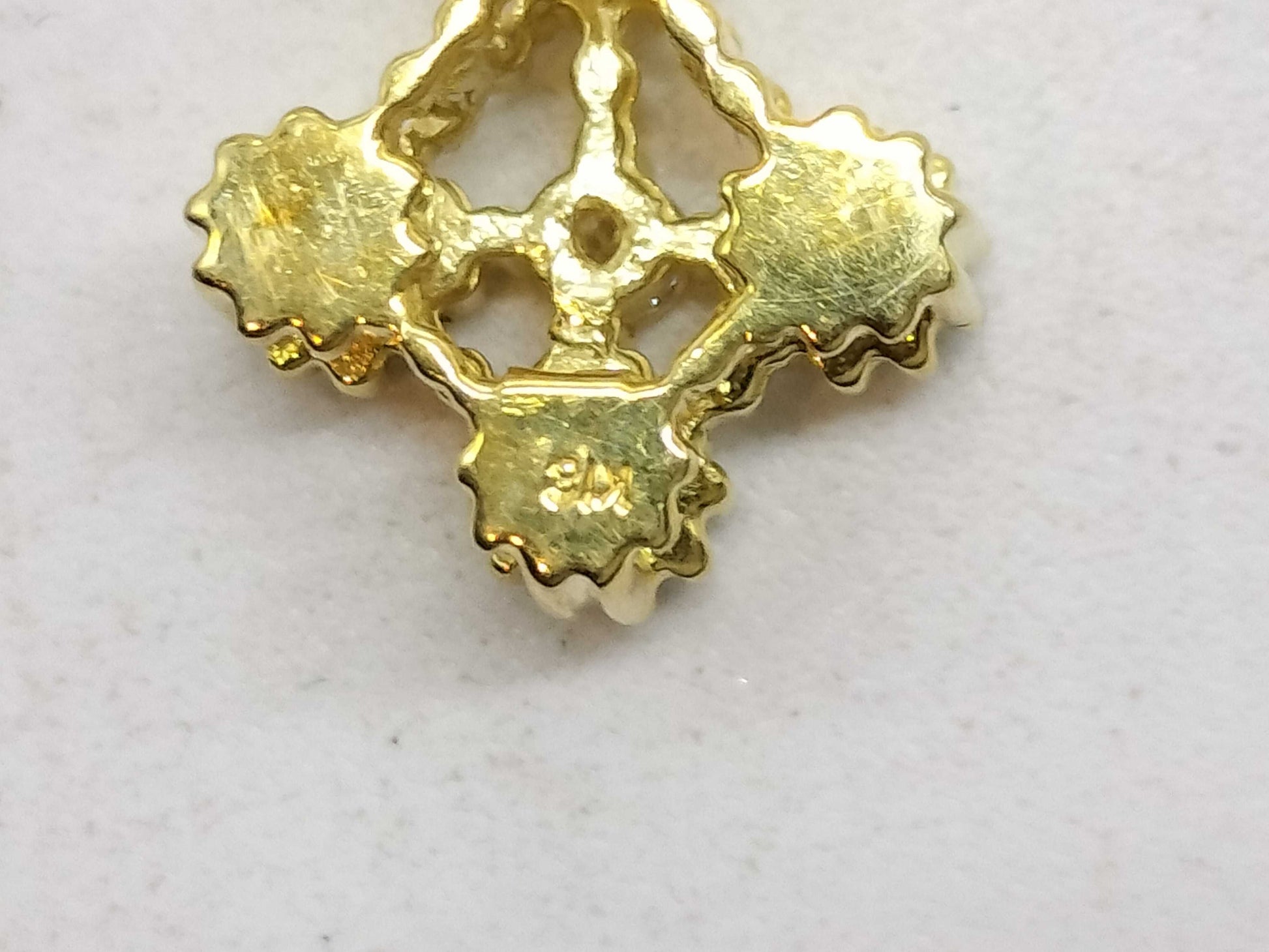 D0.26ct K18 1.6g Pendant Top 