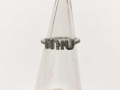 Miu Miu logo ring