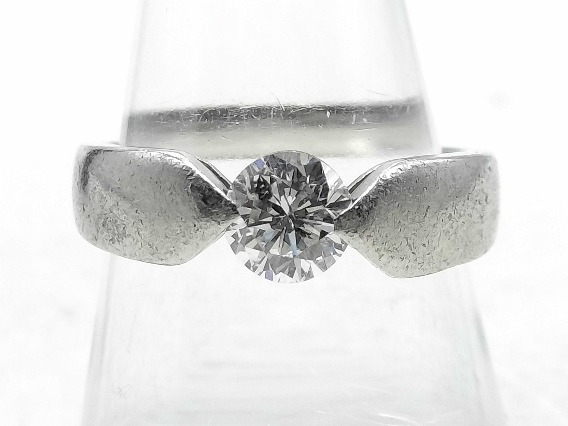 D1.005ct Pt900 8.0g Ring 