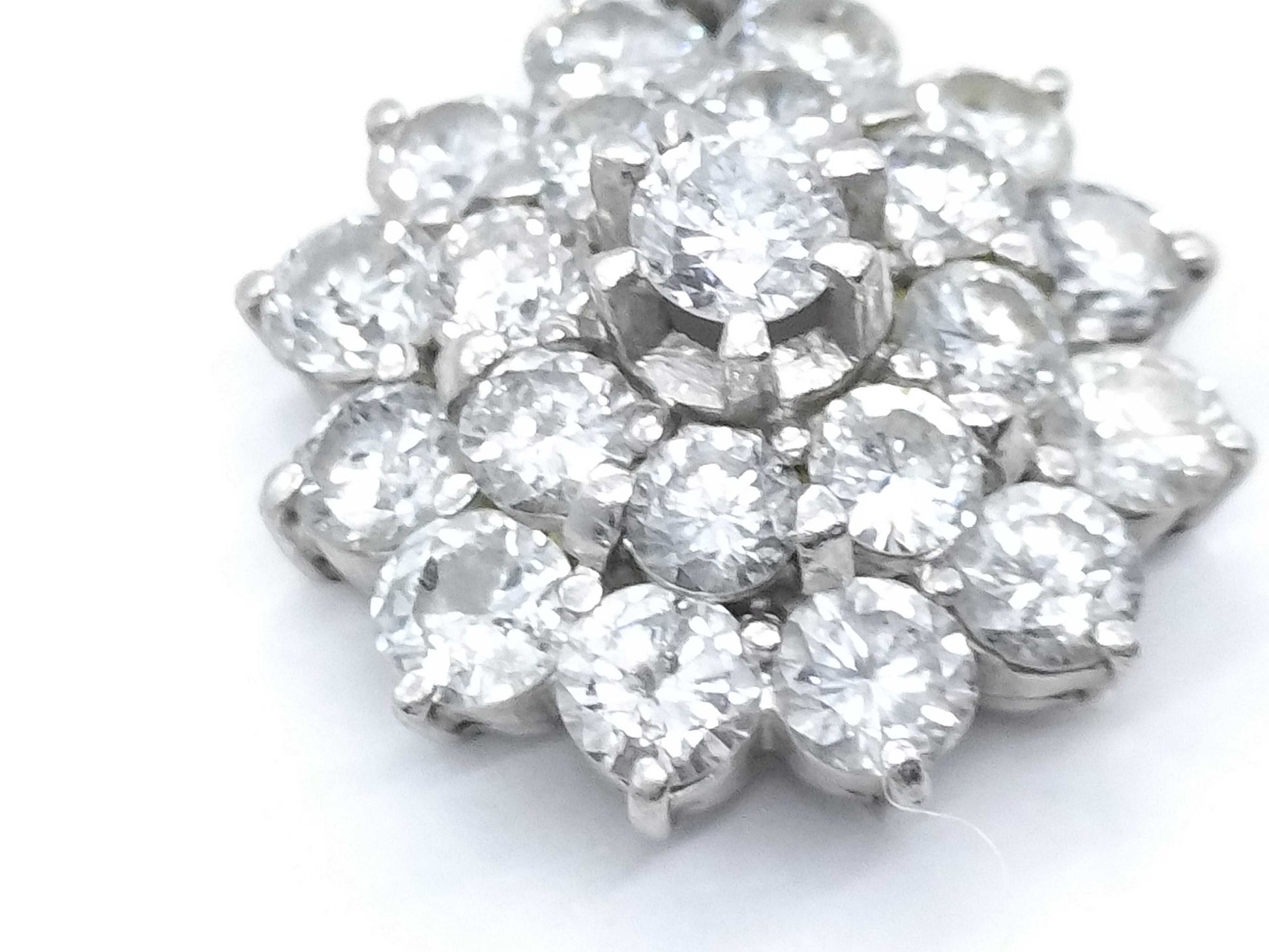 D3.00ct Pt900 6.0g Pendant Top 