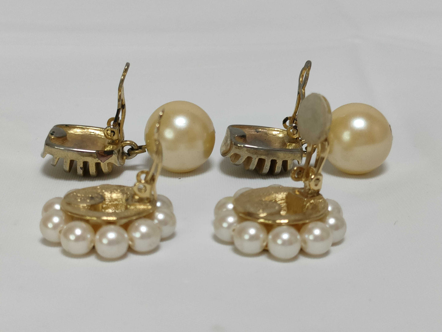 GIVENCHY Pearl Earrings *2 pieces Earrings