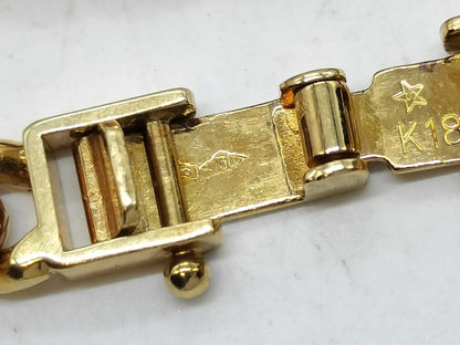 GINZA TANAKA Kihei K18 21.4g Bracelet/Bangle 