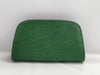 LOUIS VUITTON Epi Dauphine PM Green Pouch