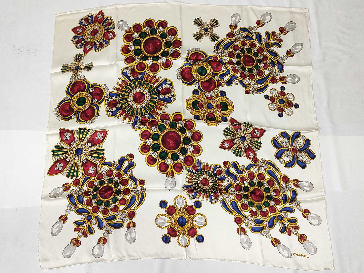 CHANEL Large Scarf Accessory Design Scarf