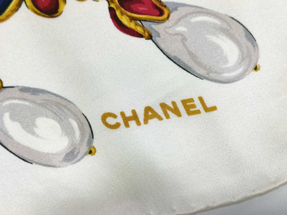 CHANEL Large Scarf Accessory Design Scarf