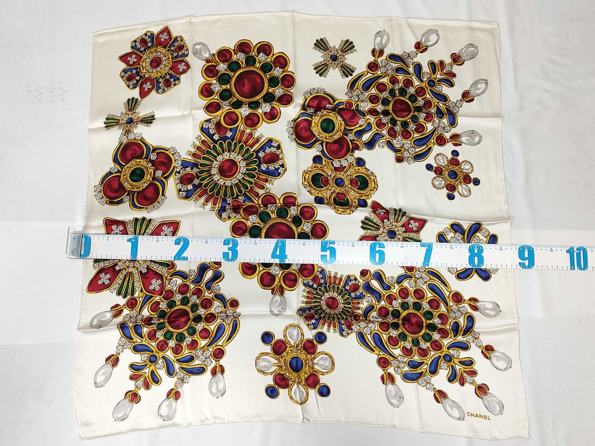 CHANEL Large Scarf Accessory Design Scarf