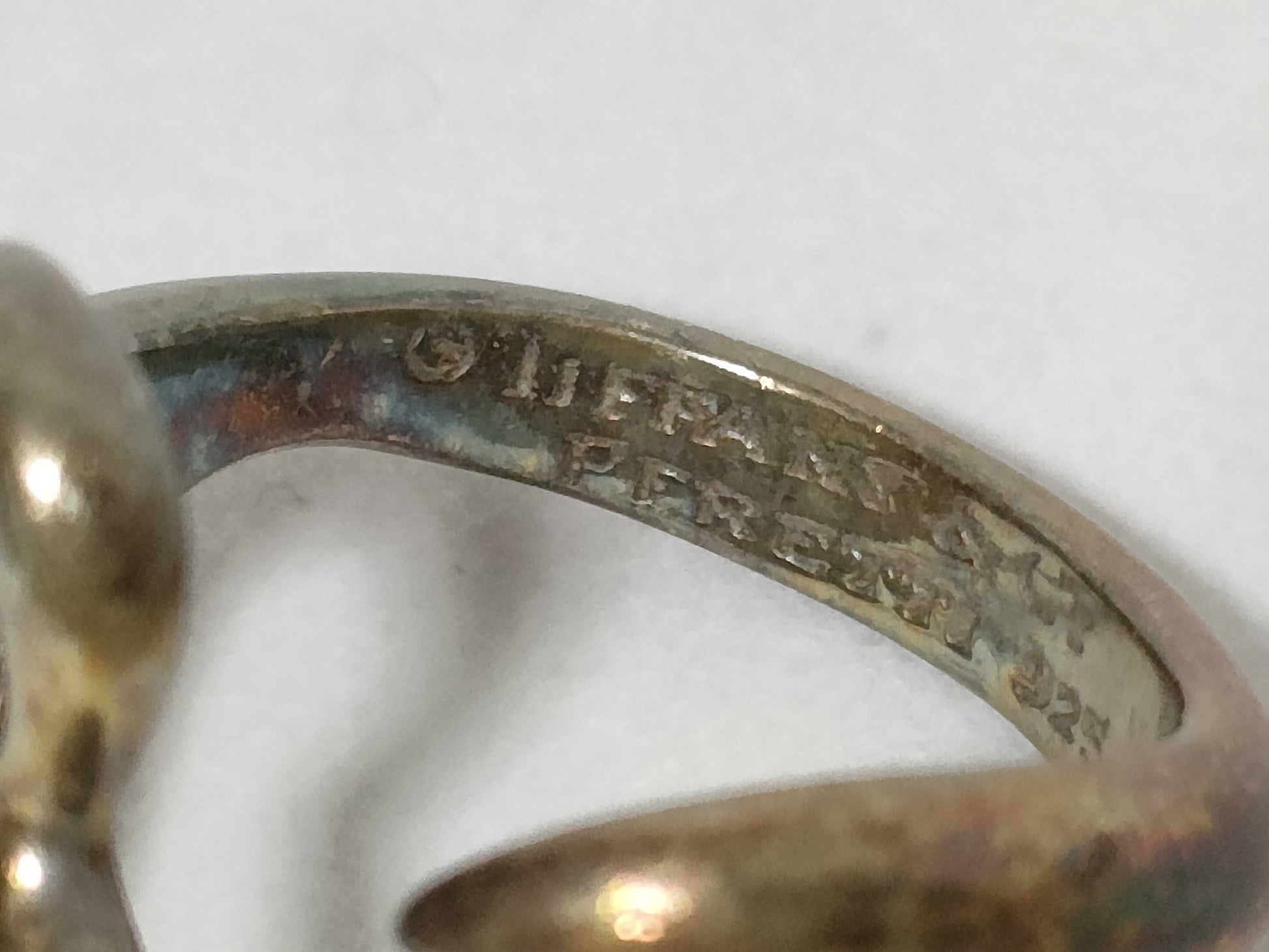 Tiffany & Co. 925 Open Heart Ring