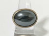 Georg Jensen Hematite Ring SV925 46A Silver Ring