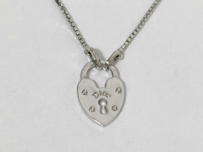 Dior Heart Cadena Motif Necklace Bracelet Bangle
