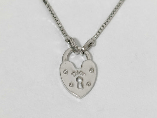 Dior Heart Cadena Motif Necklace Bracelet Bangle