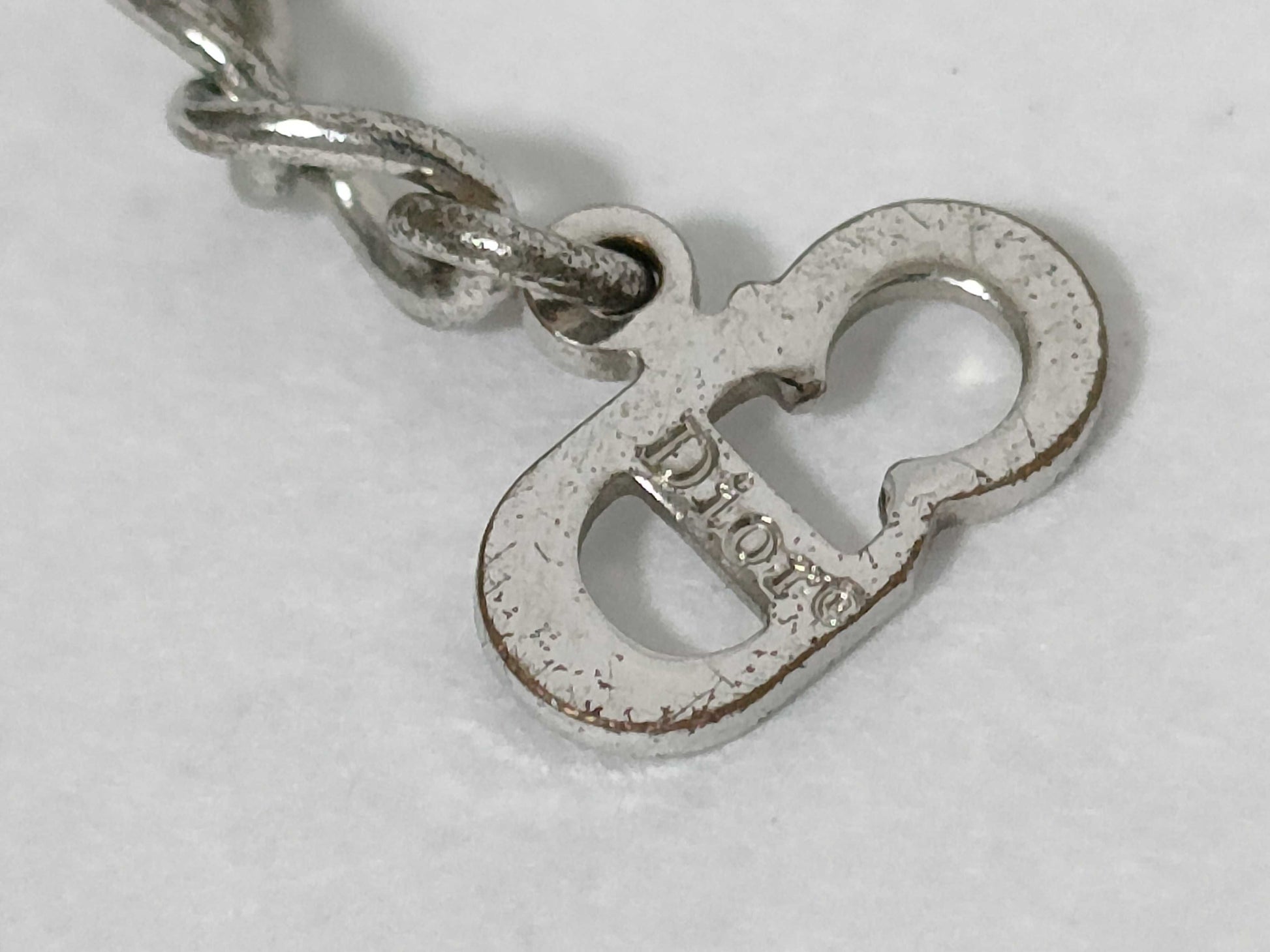 Dior Heart Cadena Motif Necklace Bracelet Bangle