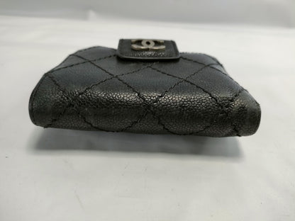CHANEL Wild Stitch Compact Wallet Wallet
