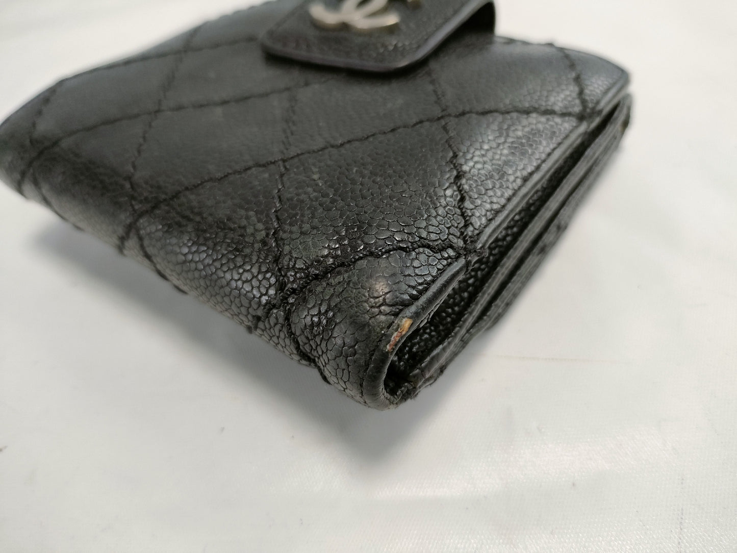 CHANEL Wild Stitch Compact Wallet Wallet