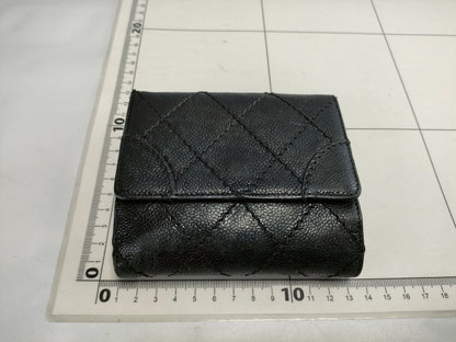 CHANEL Wild Stitch Compact Wallet Wallet