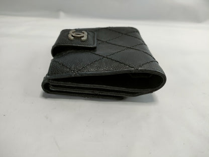 CHANEL Wild Stitch Compact Wallet Wallet