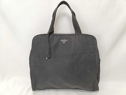 PRADA nylon shoulder tote bag