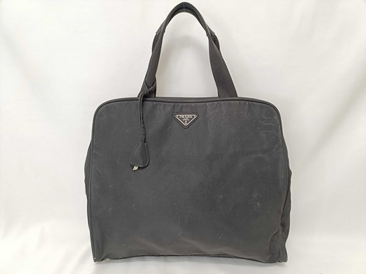 PRADA nylon shoulder tote bag