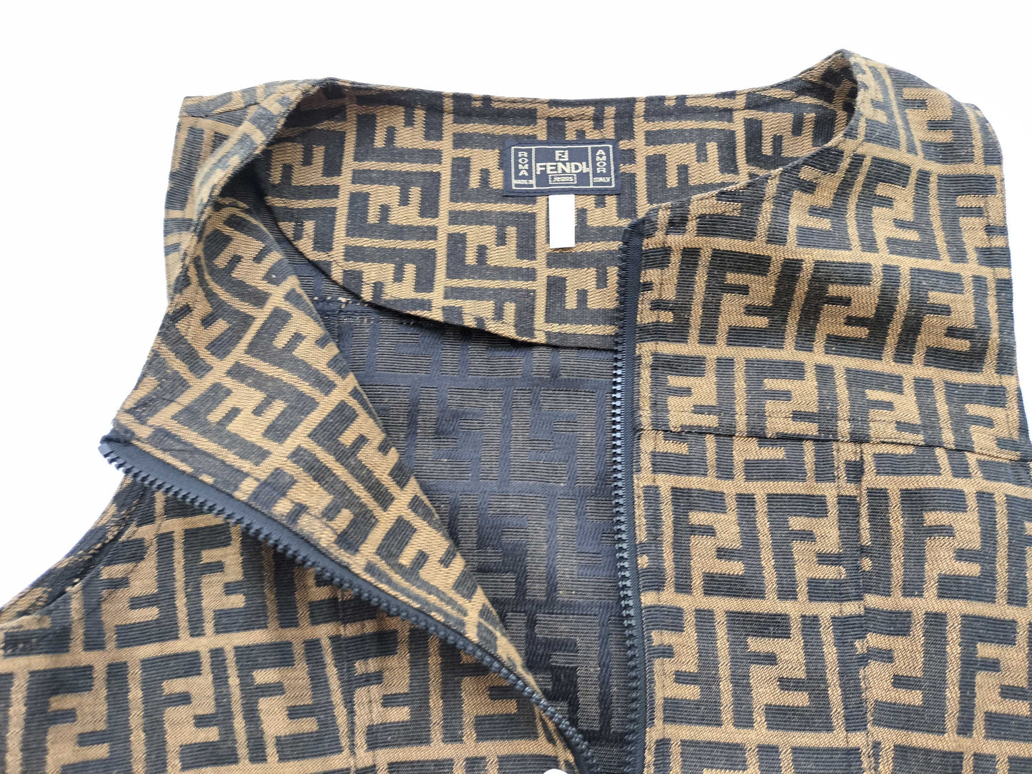 FENDI Zucca print dress