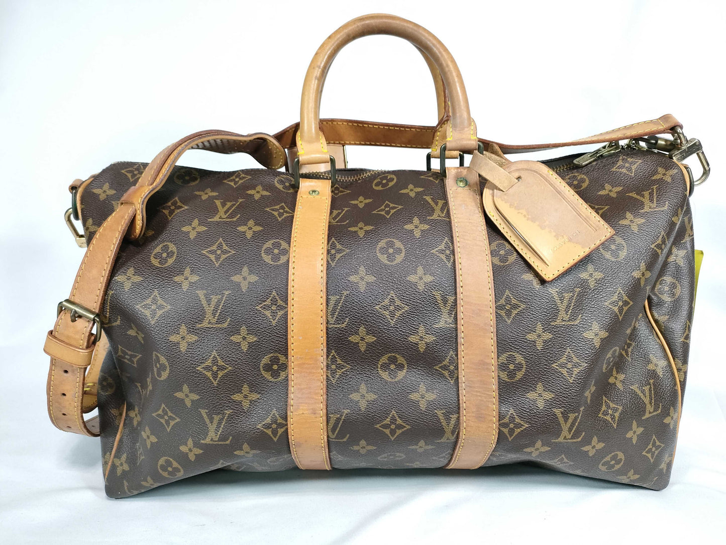 LOUIS VUITTON Monogram M41418 Keepall Bandouliere 45 Boston Bag