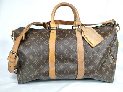 LOUIS VUITTON Monogram M41418 Keepall Bandouliere 45 Boston Bag