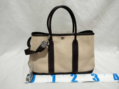 HERMES Garden Party TPM 2way Shoulder Bag